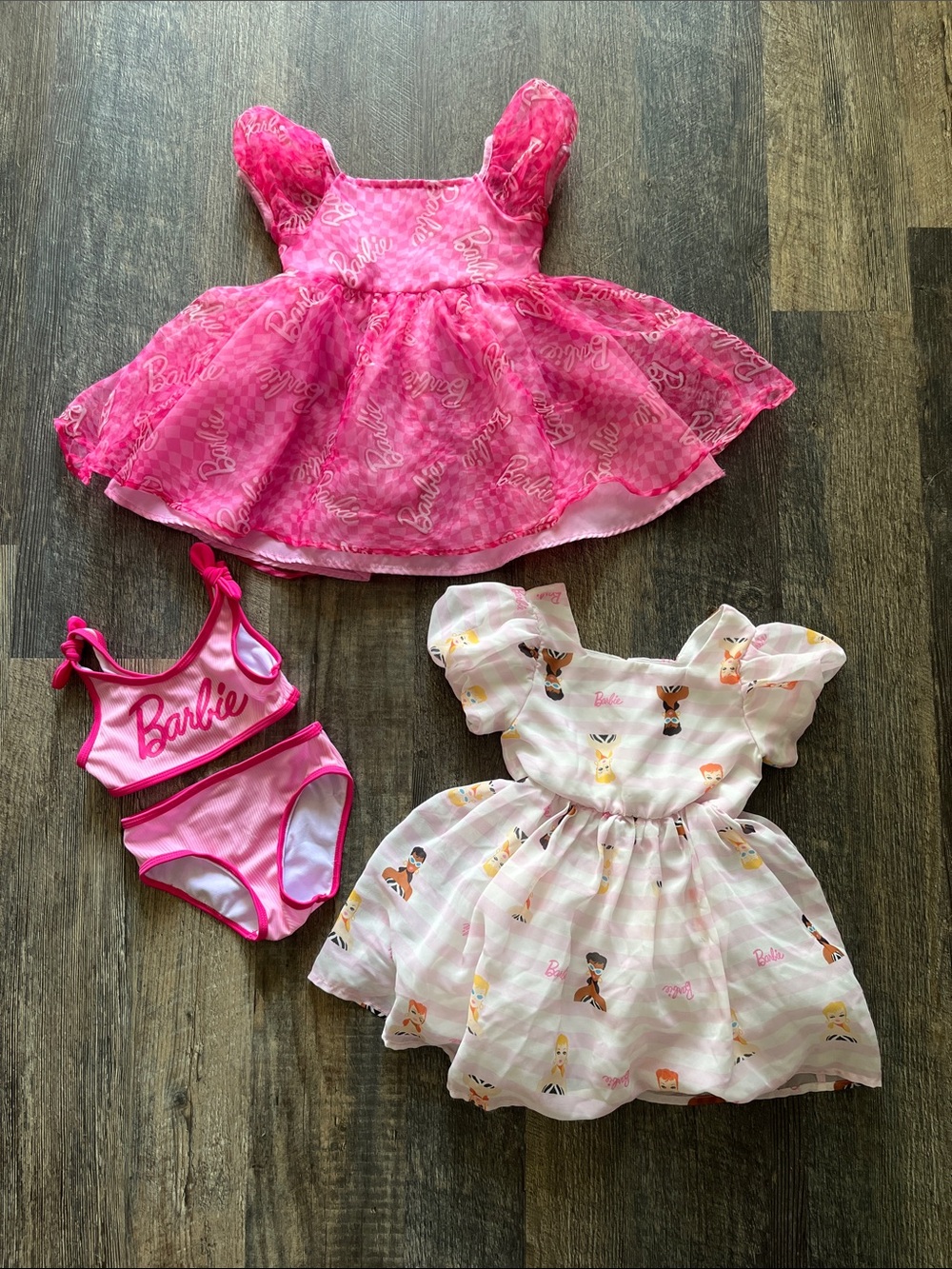 BARBIE BUNDLE - 2 Dresses & 1 Swimsuit